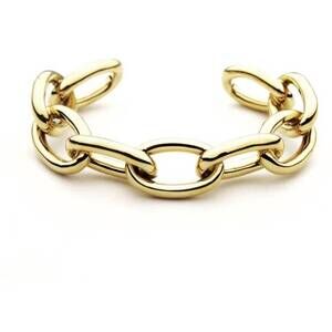 NEW SAHIRA women's maci multi link cuff bracelet in gold